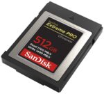 SanDisk Tarjeta CFexpress Extreme PRO de 512 GB tipo B - SDCFE-512G-GN4NN, interfaz micro sdxc, tipo de memoria XQD