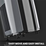 Aire acondicionado portatil TOSOT GPC06AK-A3NNA1C 10000 BTU ASHRAE 6000 BTU DOE con deshumidificador control remoto y ki