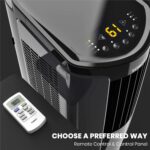 Aire acondicionado portatil TOSOT GPC06AK-A3NNA1C 10000 BTU ASHRAE 6000 BTU DOE con deshumidificador control remoto y ki