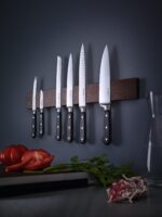 WÜSTHOF Cuchillo utilitario dentado clásico de 5 pulgadas, negro Wusthof 1040101614
