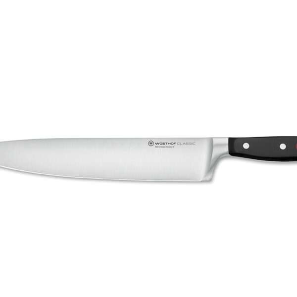 WÜSTHOF Cuchillo de chef clásico de 10 pulgadas, color negro