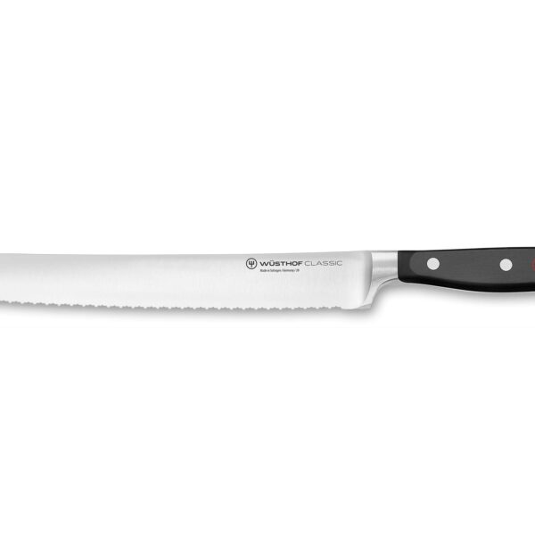 WÜSTHOF Cuchillo de pan clásico de 9 pulgadas, plateado Wusthof 1040101123
