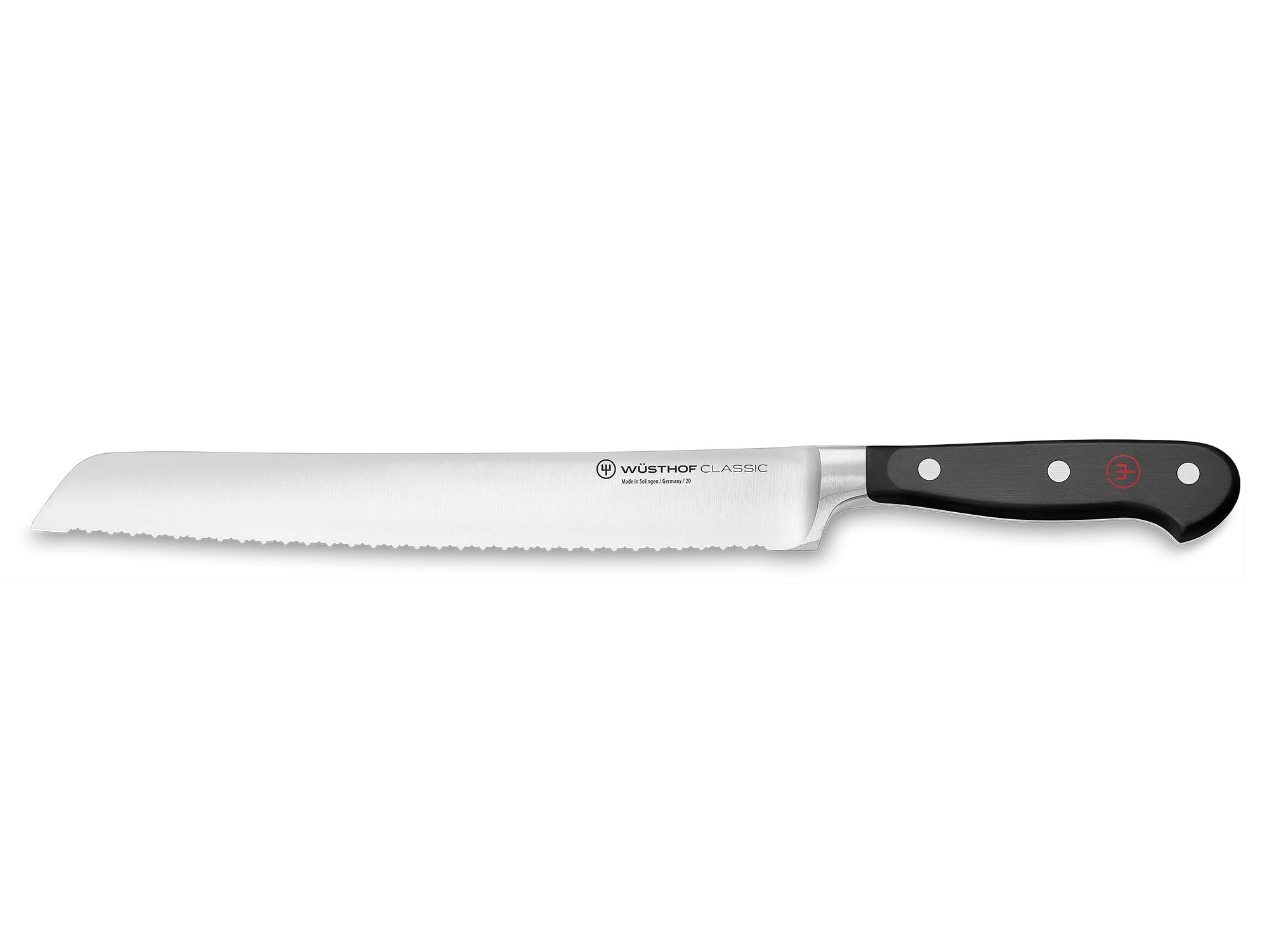 Version 1.0.0 WÜSTHOF Cuchillo de pan clásico de 9 pulgadas, plateado Wusthof 1040101123