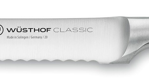 Wüsthof Cuchillo de tomate clásico de 5 pulgadas, negro 1040101914