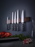 Wüsthof Cuchillo de tomate clásico de 5 pulgadas, negro 1040101914