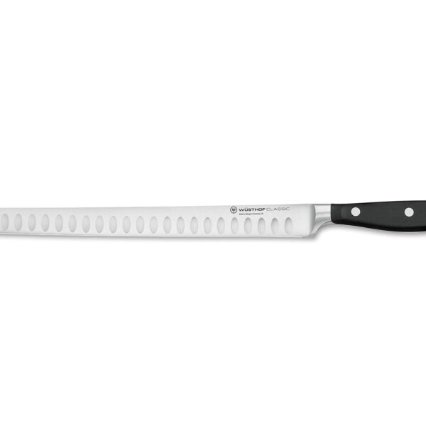 WÜSTHOF Cuchillo rebanador de jamón clásico de 10 pulgadas, negro Wusthof 1040106626