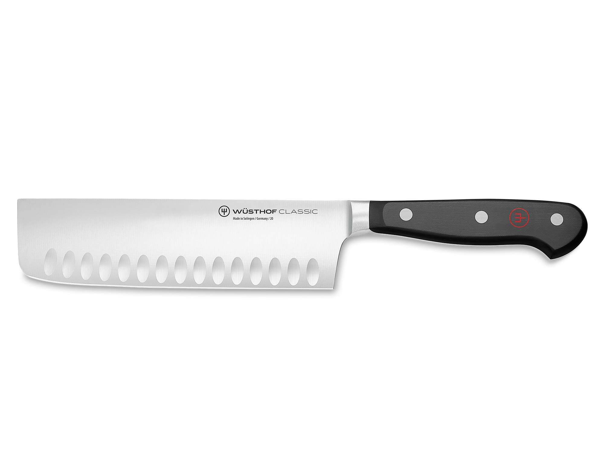 Version 1.0.0 WÜSTHOF Cuchillo Nakiri clásico de 7 pulgadas, negro Wusthof 1040132617