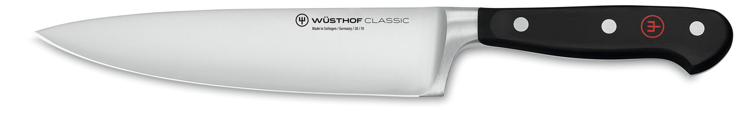 Version 1.0.0 WÜSTHOF Cuchillo de chef clásico de 7 pulgadas, negro Wusthof 1040100118