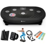 Lifepro 4D Vibration Plate Exercise Machine — Triple Motor, 7 Presets, 60 Speeds Rumblex Plus/Pro Vibrating Platform wit