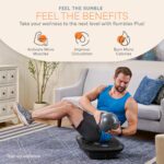Lifepro 4D Vibration Plate Exercise Machine — Triple Motor, 7 Presets, 60 Speeds Rumblex Plus/Pro Vibrating Platform wit