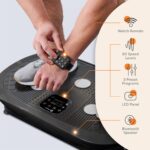 Lifepro 4D Vibration Plate Exercise Machine — Triple Motor, 7 Presets, 60 Speeds Rumblex Plus/Pro Vibrating Platform wit