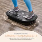 Lifepro 4D Vibration Plate Exercise Machine — Triple Motor, 7 Presets, 60 Speeds Rumblex Plus/Pro Vibrating Platform wit