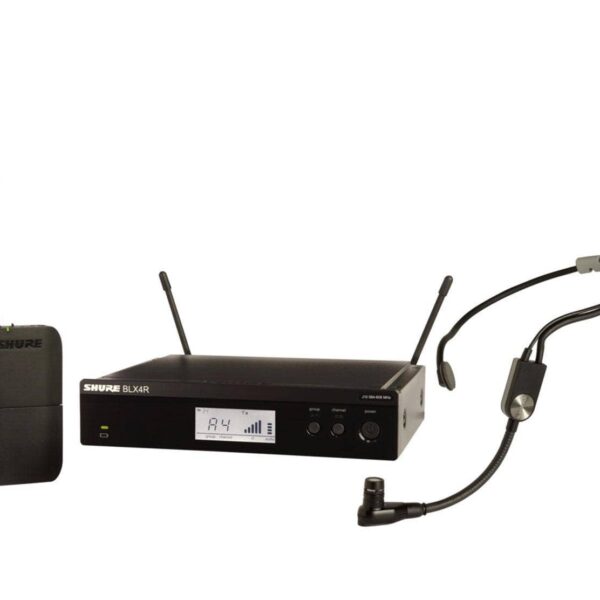 Shure BLX14R/SM35 Sistema de Micrófono Inalámbrico – Duración de Batería de 14 Horas, Rango de 300 pies, UHF | Micrófono