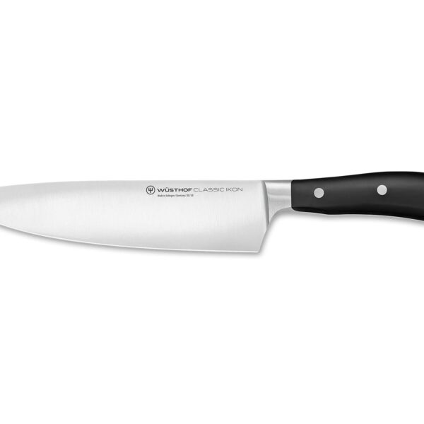 Cuchillo de Chef Profesional Wusthof Classic Ikon 1040330120 8 Pulgadas Negro