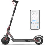 Hiboy S2 Electric Scooter - 8.5" Solid Tires - Up to 17 Miles Long-Range & 19 MPH Portable Folding Commuting Scooter for