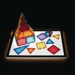 Magnetic Tiles Excellerations Building Brilliance Multipack 100 piezas, juguete STEM, azulejos magnéticos para niños, co
