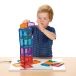 Magnetic Tiles Excellerations Building Brilliance Multipack 100 piezas, juguete STEM, azulejos magnéticos para niños, co