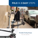 Hiboy S2 Pro Electric Scooter, 500W Motor, 10" Solid Tires, 25 Miles Range, 19 Mph Folding Commuter Electric Scooter for