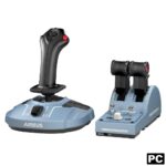 Palanca lateral y cuadrante de acelerador Thrustmaster TCA Officer Pack Airbus Edition 2960842 para simulación de vuelo