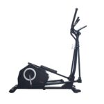 Entrenador elíptico cardiovascular programable Sunny Health and Fitness SF-E3890 negro resistencia magnética monitor de