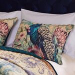 Juego de edredón reversible Greenland Home Fashions GL-2001EMSK microfibra cepillada 3 piezas King diseño Eden Peacock