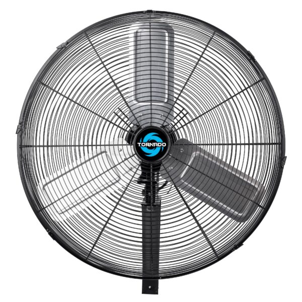 Ventilador de Pared Oscilante Industrial Tornado Pro HI-FAN-24MOWF-A-1P 24 Pulgadas 3 Velocidades 7200 CFM 185W Certific