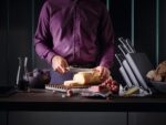 Wüsthof Classic IKON - Cuchillo de pan con doble dentadura de 9 pulgadas, color negro 1040331123