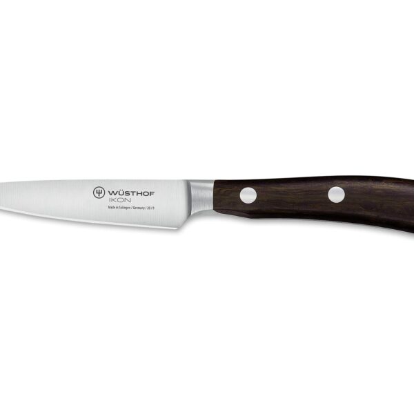 WÜSTHOF IKON Blackwood - Cuchillo de pelar (3.5") 1010530409