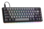 Teclado mecánico gaming Drop ALT MDX-31827-12 65% 67 teclas interruptores Cherry MX hot-swap marco aluminio PBT doble re