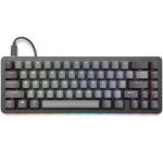 Teclado mecánico gaming Drop ALT MDX-31827-12 65% 67 teclas interruptores Cherry MX hot-swap marco aluminio PBT doble re