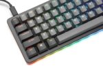 Teclado mecánico gaming Drop ALT MDX-31827-12 65% 67 teclas interruptores Cherry MX hot-swap marco aluminio PBT doble re