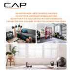 CAP Barbell Estante de alimentación multiuso, serie de colores