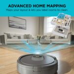 Robot Aspirador SharkNinja RV2001 AI - Mapeo LiDAR, Modo UltraClean, Cepillo Autolimpiante para Pelo de Mascotas