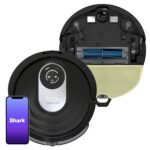 Robot Aspirador y Trapeador SharkNinja AI VACMOP RV2001WD cepillo autolimpiante navegación avanzada HEPA wifi compatible