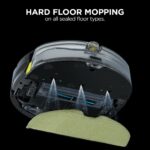 Robot Aspirador y Trapeador SharkNinja AI VACMOP RV2001WD cepillo autolimpiante navegación avanzada HEPA wifi compatible