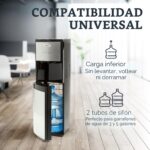 Dispensador de agua Igloo IWCBL353CRHBKS carga inferior fría caliente templada acero inoxidable