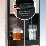Dispensador de agua Igloo IWCBL353CRHBKS carga inferior fría caliente templada acero inoxidable