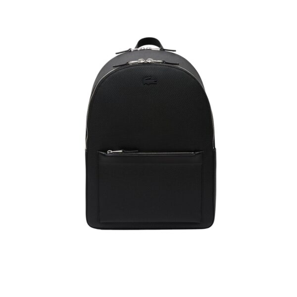 Lacoste Mochila Chantaco para hombre, color negro, talla única