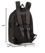 Lacoste Mochila Chantaco para hombre, color negro, talla única