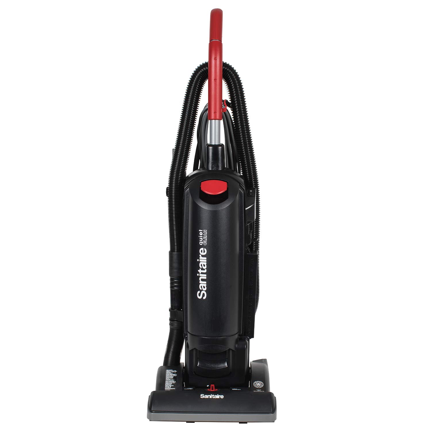 Version 1.0.0 Aspiradora Comercial Vertical Sanitaire Force SC5713D con Filtro HEPA, Negro