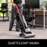 Aspiradora Comercial Vertical Sanitaire Force SC5713D con Filtro HEPA, Negro
