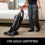 Aspiradora Vertical Comercial Sanitaire Force SC5845D, Trayectoria 15 Pulgadas, Filtro HEPA Lavable, Certificación CRI B