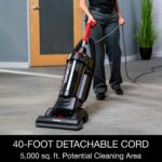 Aspiradora Vertical Comercial Sanitaire Force SC5845D, Trayectoria 15 Pulgadas, Filtro HEPA Lavable, Certificación CRI B