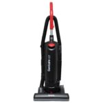 Aspiradora comercial vertical Sanitaire Force SC5815E con filtro HEPA lavable, trayectoria de 15 pulgadas, certificación