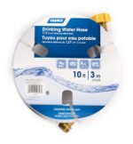 Deshumidificador Midea 4500 Pies Cuadrados Blanco con Manguera Camco TastePURE 10 Pies