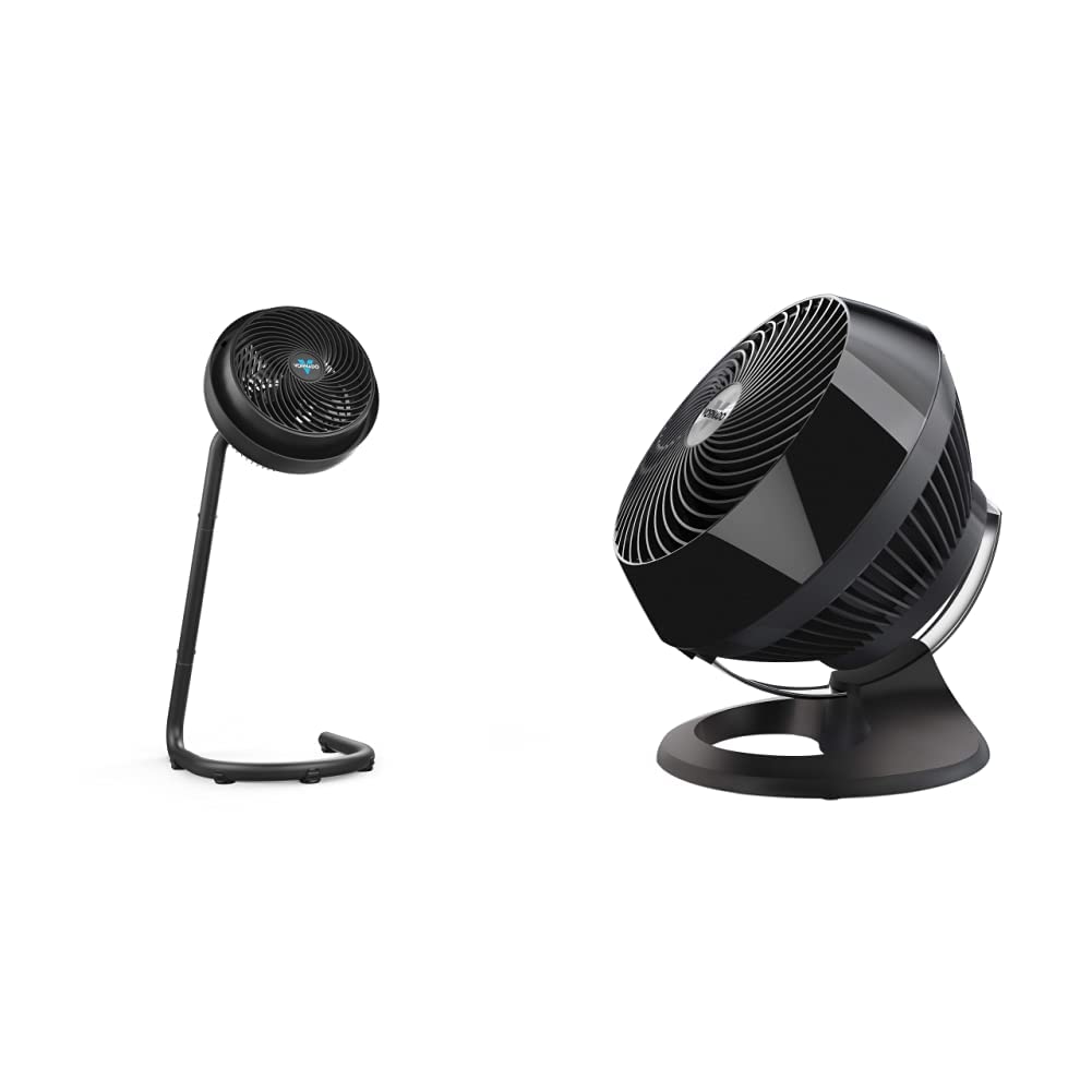 Version 1.0.0 Vornado Ventilador circulador de aire grande 660 para toda la habitación con 4 velocidades e inclinación de 90 grados, 6