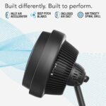 Vornado Ventilador circulador de aire grande 660 para toda la habitación con 4 velocidades e inclinación de 90 grados, 6