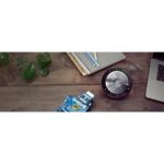 Jabra Speak 750 UC - Altavoz inalámbrico Bluetooth con adaptador USB Link 370 – Altavoz de conferencia portátil para reu