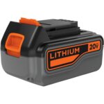 Barredora inalámbrica BLACK+DECKER LSW221 20V MAX con batería extra de iones de litio LB2X4020 4 Ah para jardín y superf
