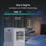 Aire acondicionado portátil 3 en 1 TOSOT Aovia 9500 BTU deshumidificador ventilador 28 m2 blanco 115V